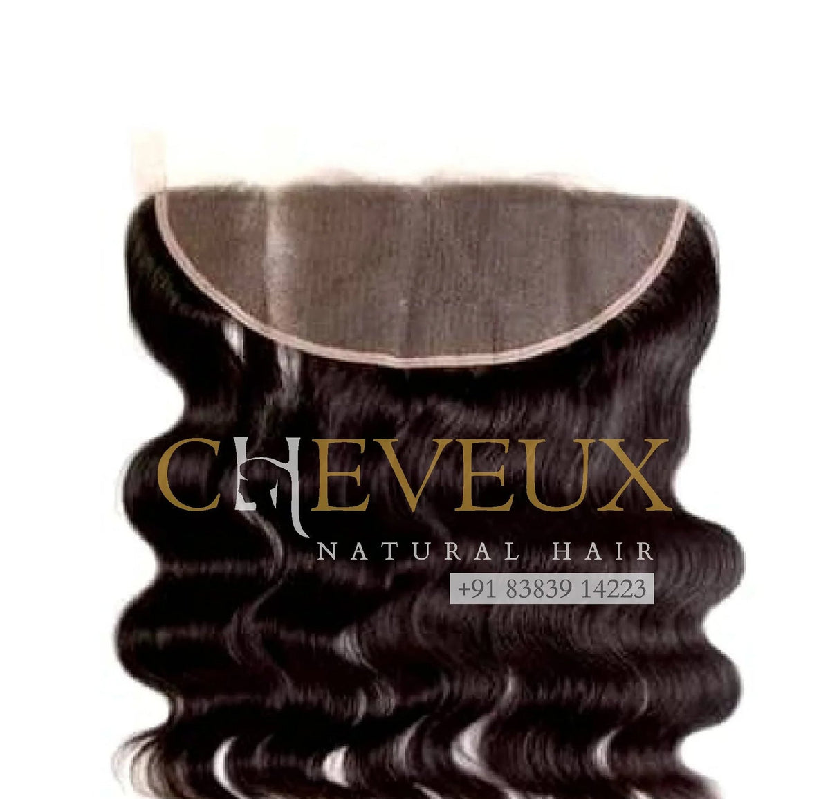 Frontal lace in Natural Wavy