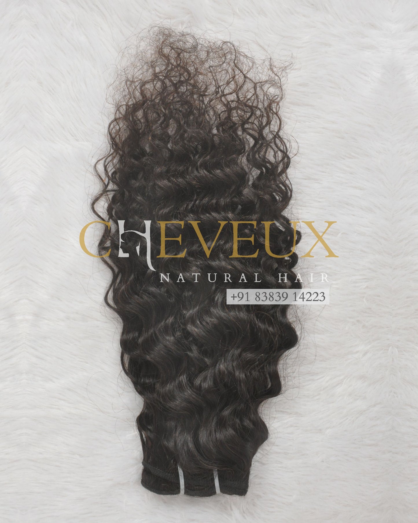 Weft in Loose Curly Natural Black